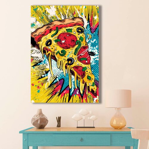 WALLXPERT BSRPOPC-013 - Vi&scaron;enamenska Dekorativna Platna Slika 70 x 100 cm Cene