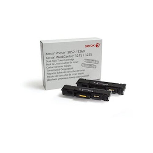 Xerox TONER ČRN ZA PH3052/3260/WC3215/3225 ZA 2x3.000 STRANI Slike