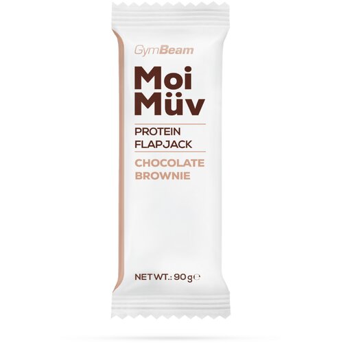 GymBeam MoiMüv protein flapjack 90 g čokolada - brauni Slike