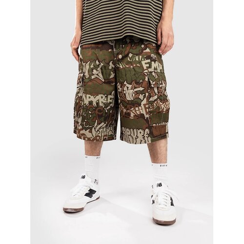 Empyre Ultra Loose Graf Camo Cargo Kratke hlace green Cene