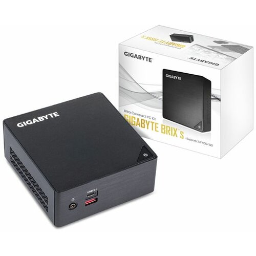 Gigabyte GB-BKi5HA-7200, Mini PC, Intel Core i5-7200U 2.5GHz, 2xSO-DIMM DDR4, M.2, Intel HD Graphics, HDMI/mDP/USB3.1/USB Type-C/Wi-Fi, noOS brand name računar Slike
