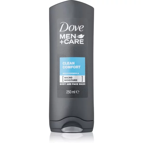 Dove Men+Care Clean Comfort gel za prhanje 250 ml