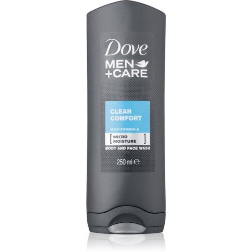 Dove Men+Care Clean Comfort gel za tu&amp;scaron;iranje 250 ml Slike