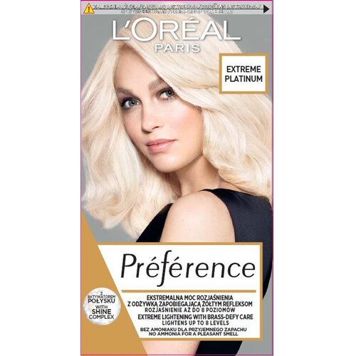 L&amp;acute;Or&amp;eacute;al Paris preference boja za kosu extreme platinum Slike