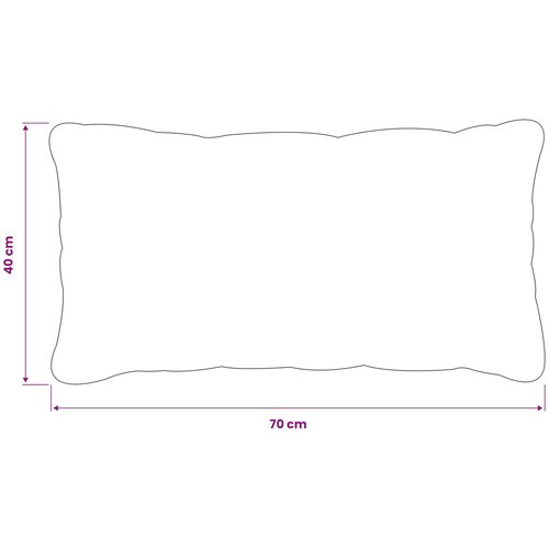  Presvlaka za jastuk 6 pcs HEERLEN &amp;Scaron;areni 40 x 70 cm Poliester Slike