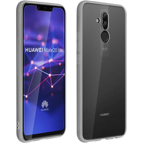 AVIZAR zašcitni paket - etui s filmom iz silikonskega gela iz kaljenega stekla - prozoren str. huawei mate 20 lite, (20615966) Cene