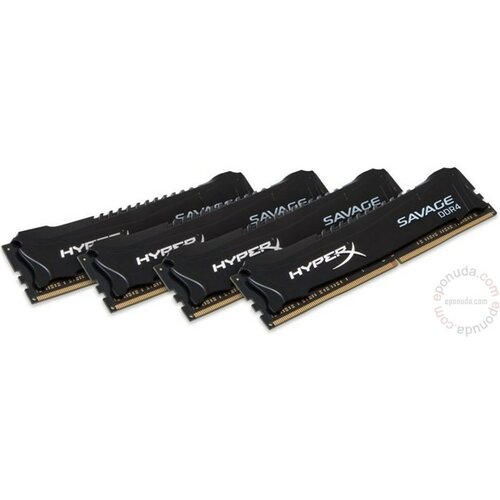 Kingston DDR4 4x8GB 3000MHz Savage HX430C15SBK4/32 ram memorija Slike