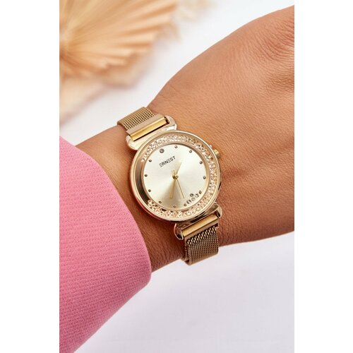 Kesi Women's watch with ERNEST Gold dial Cene