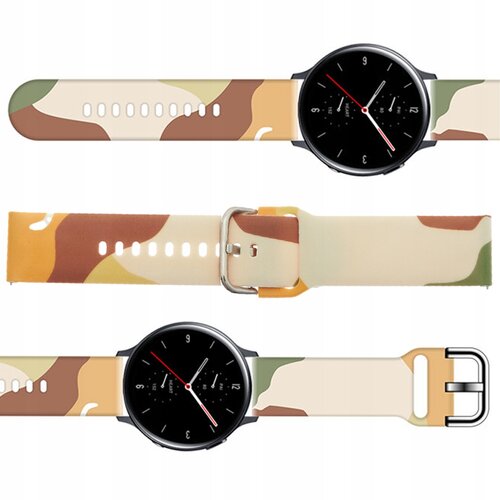 HURTEL STRAP MORO SILIKONOWY PASEK OPASKA BRANSOLETKA DO SAMSUNG GALAXY WATCH 46MM, (21910469) Cene