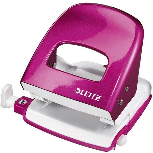 Bušač 2 rupe do 30 listova wow leitz 50082223 metalik rozi blister Cijene