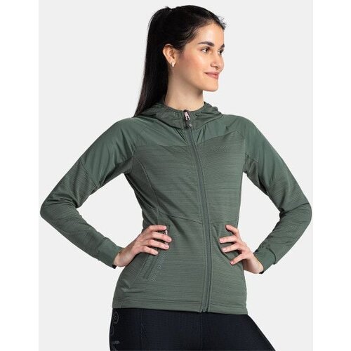 Kilpi Women&amp;#039;s technical sweatshirt MEMPHIS-W Dark green Slike