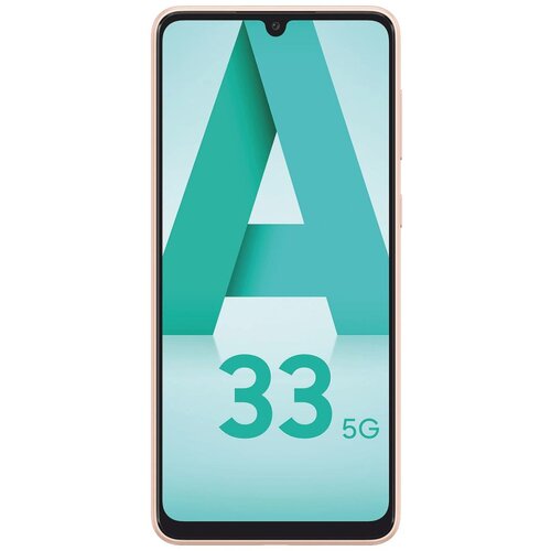 Samsung Smartphone 6.4&amp;rdquo;,5G,Dual SIM,Octa Core 2.4GHz, RAM 6GB,48Mpx &amp;ndash; Galaxy A33 5G 6GB/128GB Peach Slike