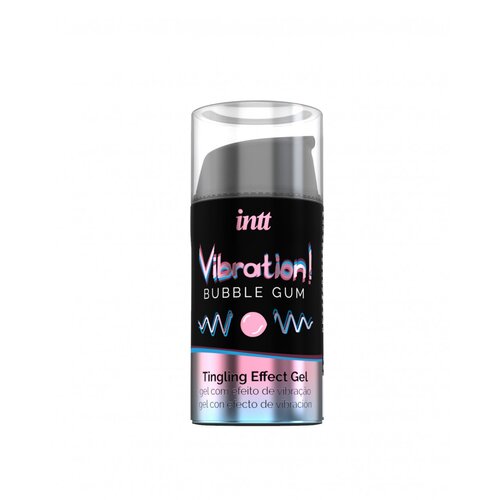 Intt Stimulacijski gel Vibration! Bubble Gum, 15 ml Slike