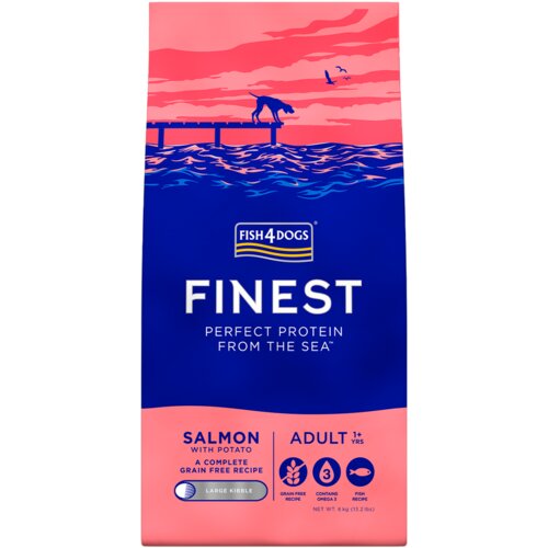 Fish4Dogs Finest Adult large losos s krompirjem 6 kg Cene
