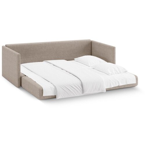 Cosmopolitan Design Svjetlo smeđa sklopiva sofa od &amp;scaron;enila 209 cm Shannon &amp;ndash; Slike