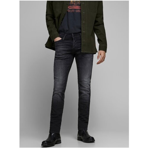 Jack & Jones Black slim fit jeans Glenn - Men Cijene