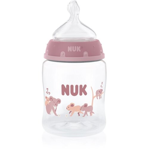 Nuk First Choice Koala steklenička z indikatorjem temperature 0m+ 150 ml Slike