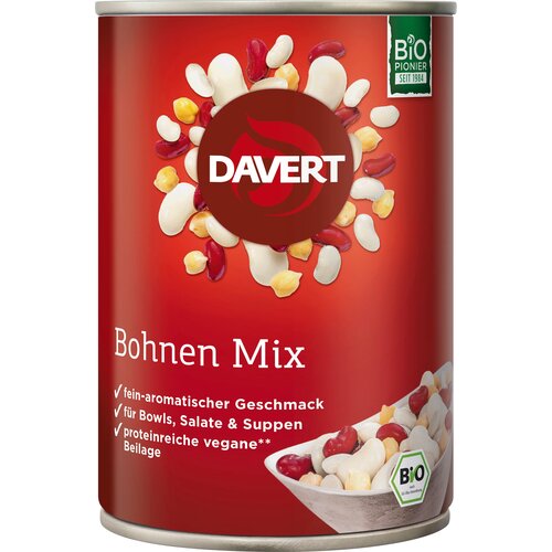 Davert Bio fižolov mix - 400 g Slike