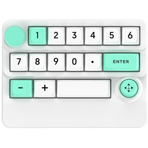 INF Brezžična RGB mehanska igralna tipkovnica XSX-W909 z makro definicijo White, (5000071903) Slike
