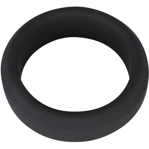 Black Velvets Black Velvet - prsten za penis debelih stijenki (3,8 cm) - crn Cene