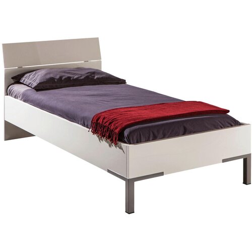 XORA postelja 90 cm x 200 cm , leseni material bela Cene