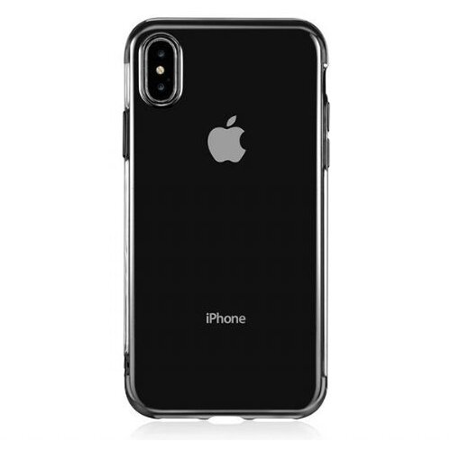 Nillkin elegance tanek silikonski ovitek za samsung galaxy A70 A705 - prozoren s črnim robom Slike