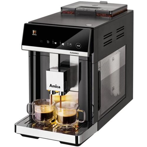 Amica CM 7011 Črno-srebrni espresso aparat, (5000263072) Cene