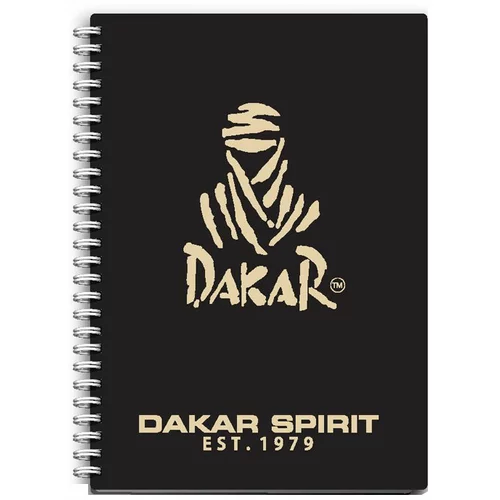  beležnica Dakar s špiralo, A6, 80 listov, črte