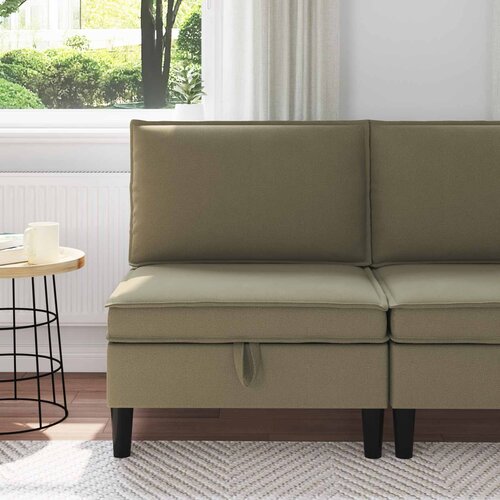  Srednji sofa s ladicom Kaki Bar&scaron;un Cijene