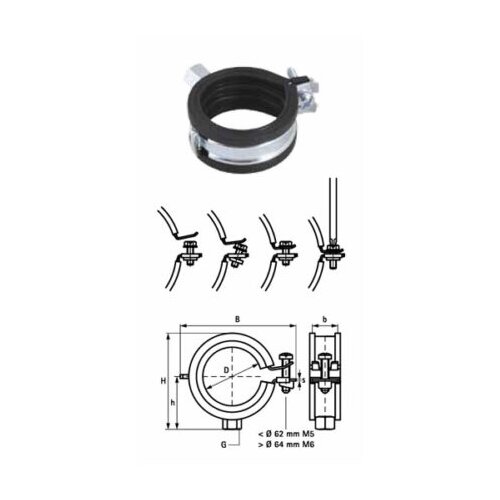  &amp;Scaron;elna za cijevi M8 20-23 mm KSB Slike