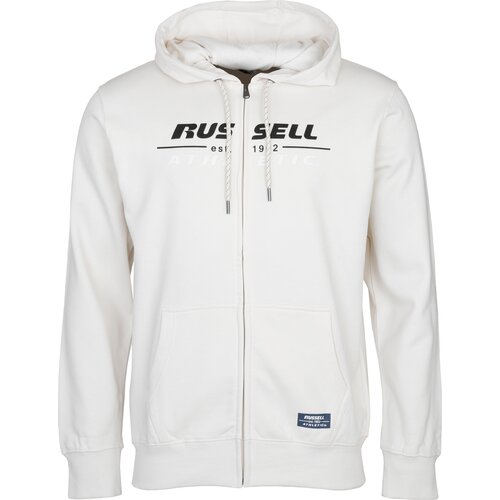 Russell Athletic eastside - zip through hoody, muški duks, bela A30552 Slike