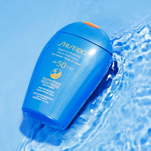 Shiseido Expert Sun Face & Body Lotion vodoodporna zaščita pred soncem za telo 150 ml Cene