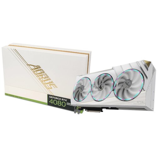 Gigabyte aorus geforce rtx 4080 super xtreme ice 16GB GDDR6X 256-bit GV-N408SAORUSX ICE-16GD grafička karta Slike