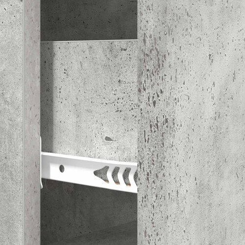  Ormar s ladicama Betonska siva 33 x 34,5 x 90 cm Slike