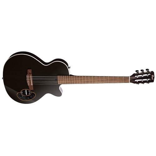 Cort klasična gitara SUNSET Nylectric BK Thin Body - ozvučena Slike