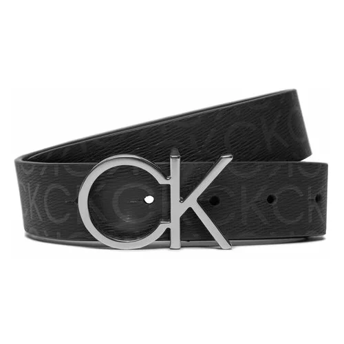 Calvin Klein Ženski pas Ck Logo Belt 3.0 Epi Mono K60K611902 Črna