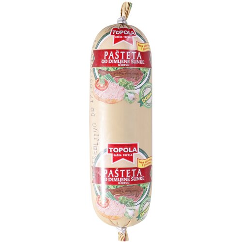 Topola Pašteta dimljena šunka u crevu 130g Cene