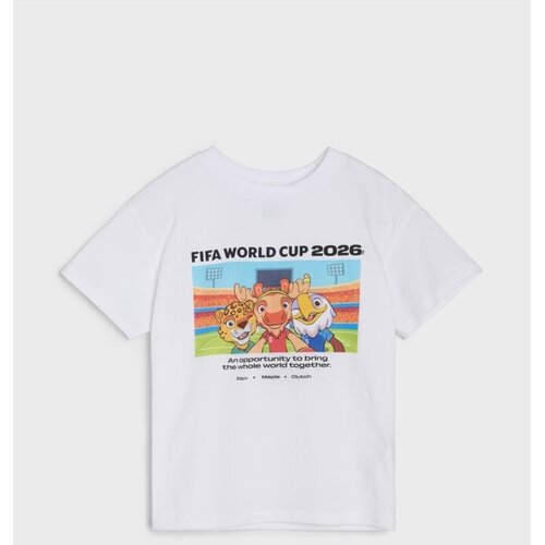 Sinsay Pamučna majica s printom FIFA World Cup Cijene