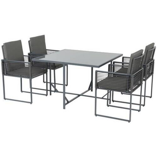 Beldano Vrtni Set Rhodos, Siva, 5-Delni Set Slike
