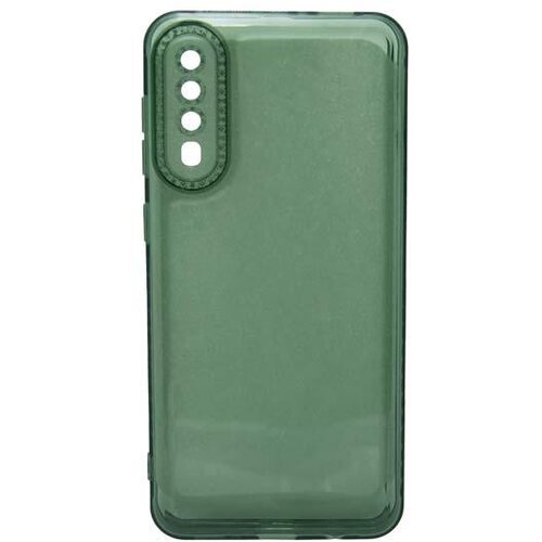  Maska za telefon TRANSPARENT COLOR za Samsung A50, Zelena Cene