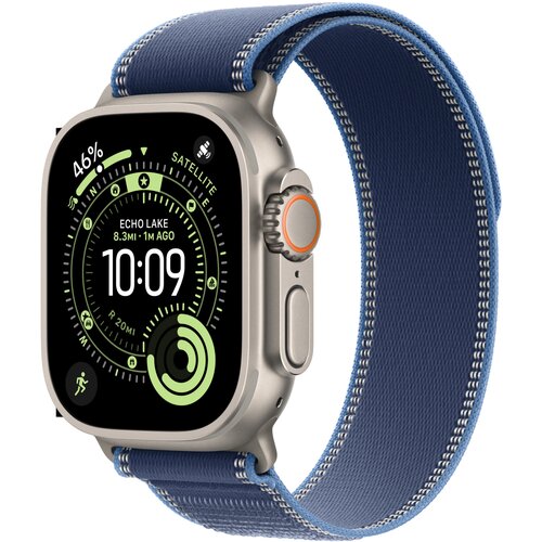Apple Watch Ultra 3 Trail Loop S/M Boja MEWR4QF/A narukvice: 49mm Titan kuci&scaron;te Plava/Svijetloplava Prirodno Cijene