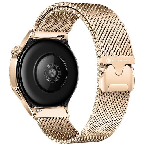 Forcell F-DESIGN FS10 narukvica od nerdjajućeg čelika za SAMSUNG Watch 20 mm zlatna Slike