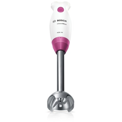 Bosch &amp;Scaron;tapni mikser MSM2410PW 400 W s posudom za miksanje bijela, ljubičasta Slike
