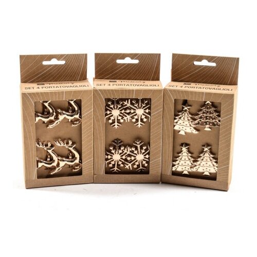 Viter novogodišnji prsten za salvete 1/4 rose gold ( 55060 ) Cene