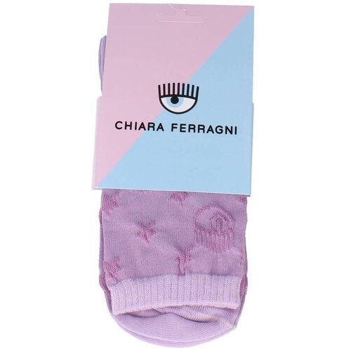 Chiara Ferragni Dokolenke LOGOMANIA ALLOVER Vijolična Cene