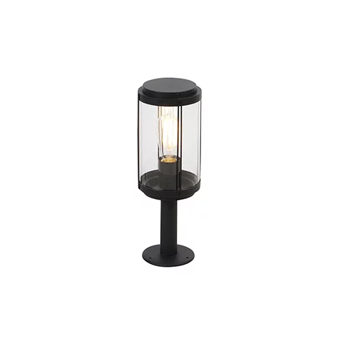 QAZQA Pametna zunanja svetilka, črna, 40 cm, vključno z WiFi ST64 - Schiedam