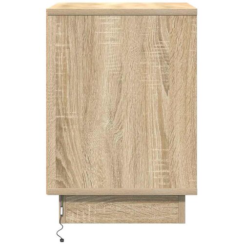 Noćni ormar s ladicama 2 pcs Sonoma hrast 39 x 34,5 x 50 cm Slike