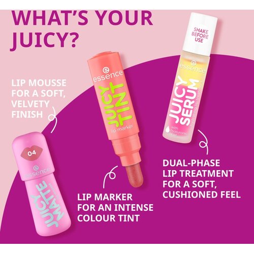 Essence JUICY TINT flomaster za ustnice odtenek 03 Cherry Crush 3.5 ml Slike