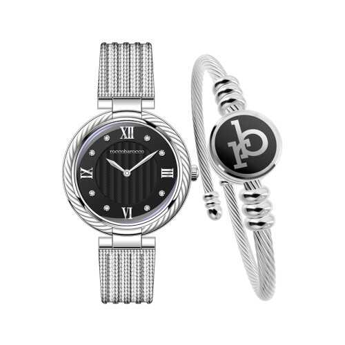 Roccobarocco Ručni sat ROYAL SET RB.4469S-01M Cene