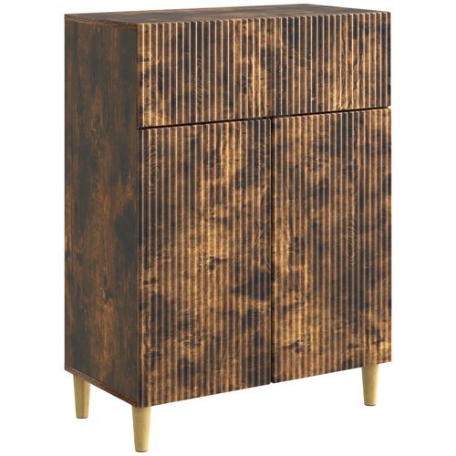  Kreveta Dimljeni hrast 66 x 34,5 x 90 cm Konstruirano drvo Slike